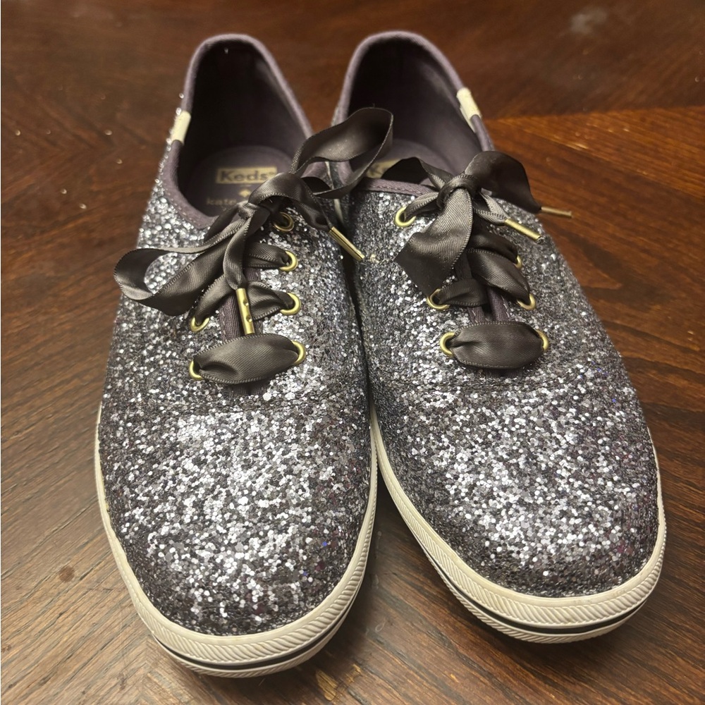 Keds for Kate Spade Champion Glitter Sneakers 8.5